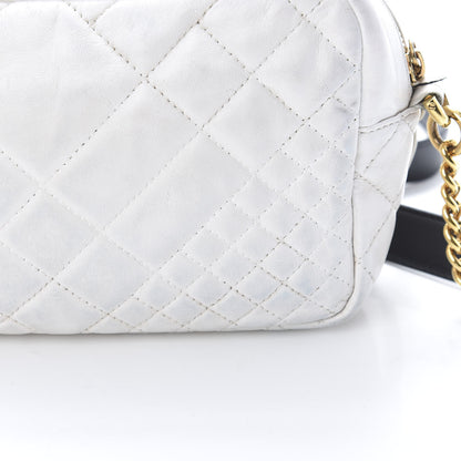 Versace Nappa Quilted Medusa Tribute Camera Bag White 12 of 15