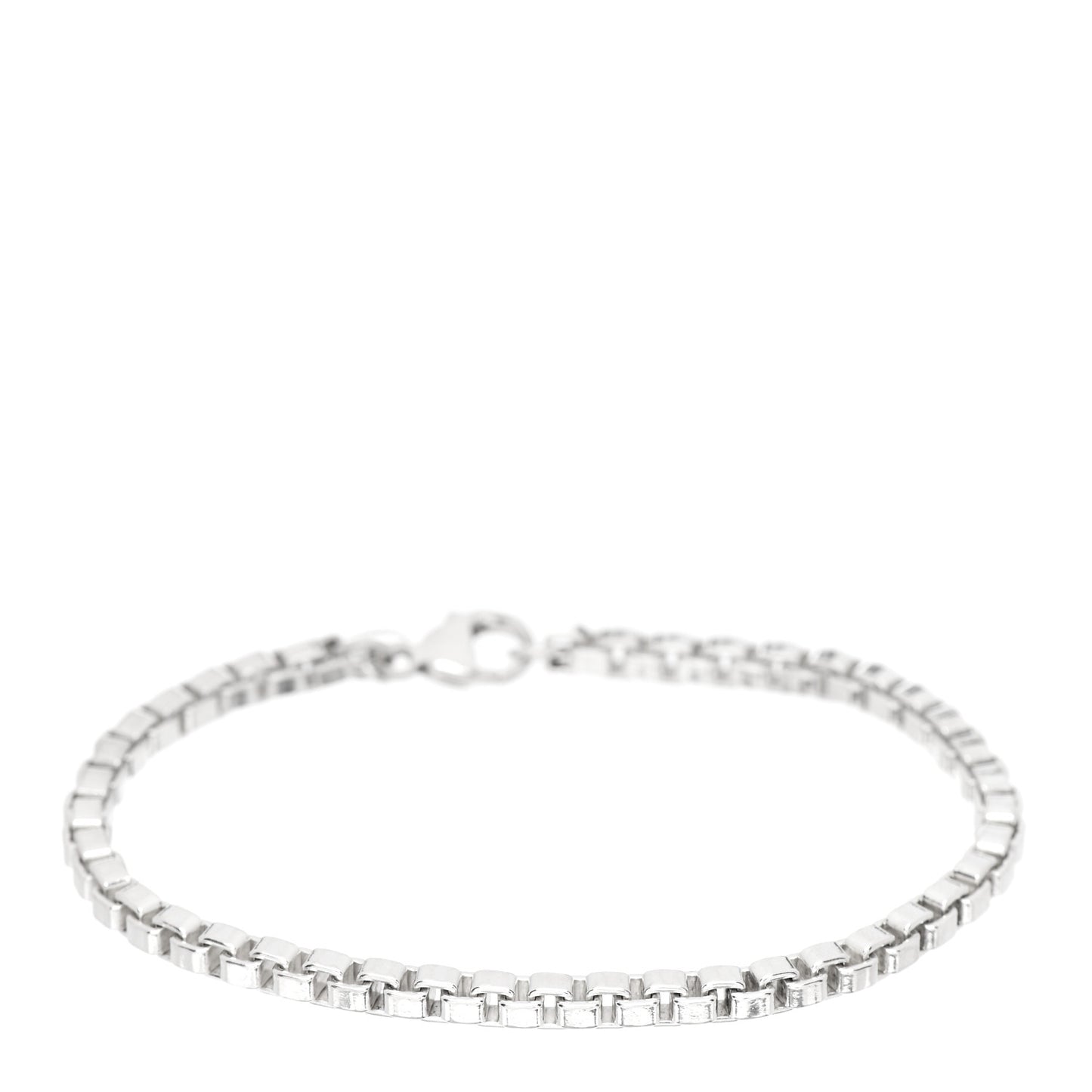 Sterling Silver 4mm Venetian Link Bracelet