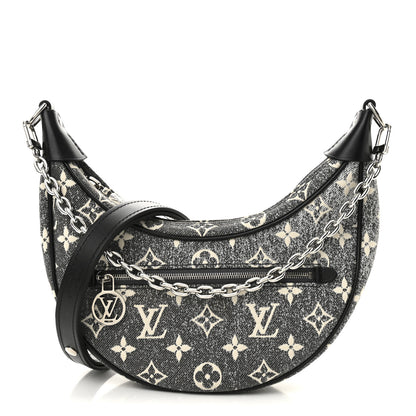 Louis Vuitton Monogram Jacquard Denim Loop Black 1 of 10