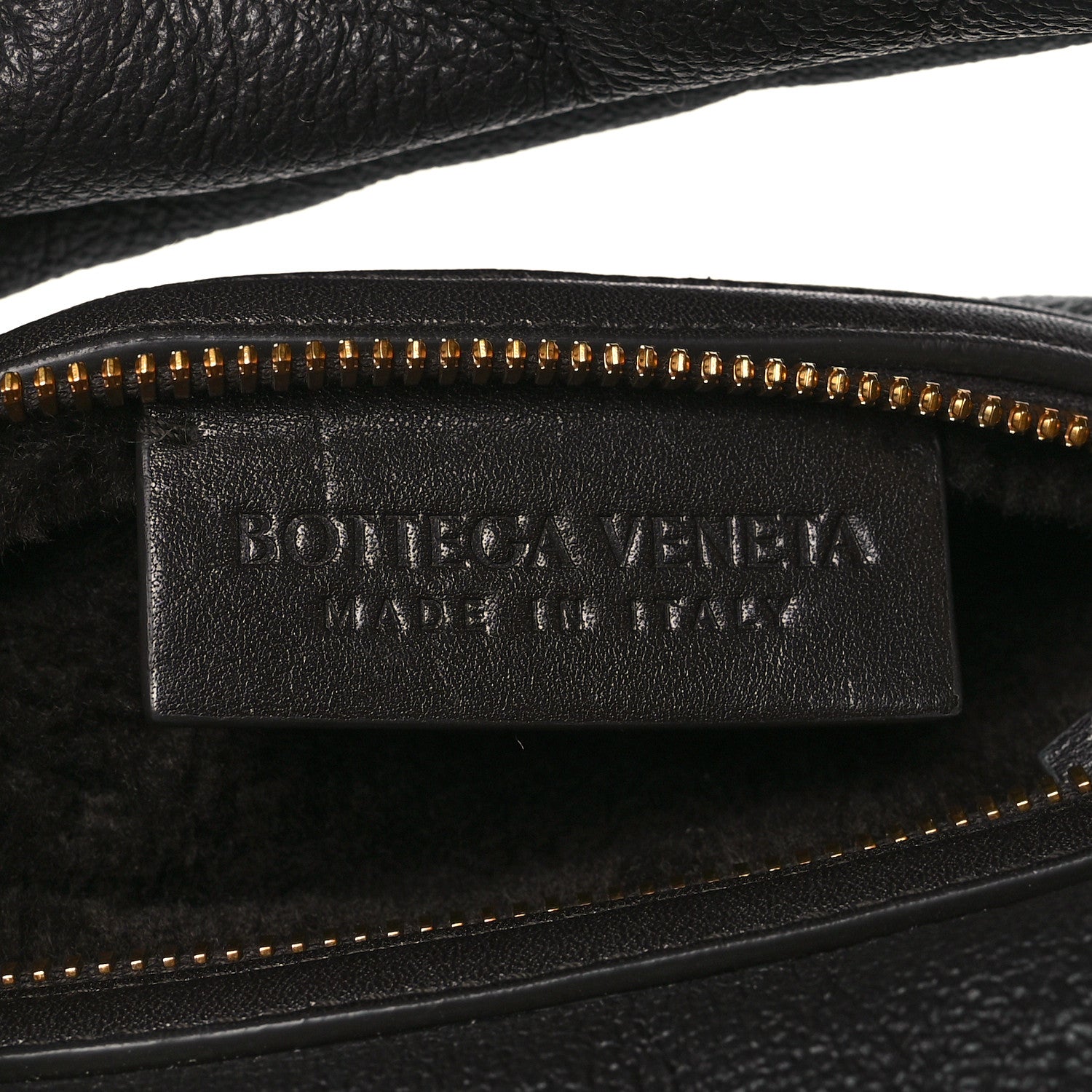 Bottega Veneta Calfskin Shearling Aviator Mini Jodie Dark Brown Fondant 7 of 11