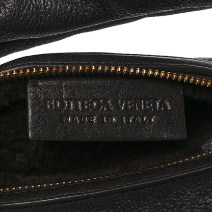 Bottega Veneta Calfskin Shearling Aviator Mini Jodie Dark Brown Fondant 7 of 11