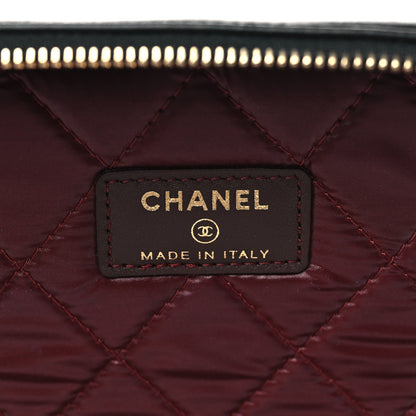 Chanel Lambskin Quilted Large Vanity Pouch Black 6 of 10