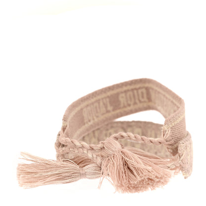 Christian Dior Woven Cotton J'Adior Friendship Bracelet Set Pink 3 of 3