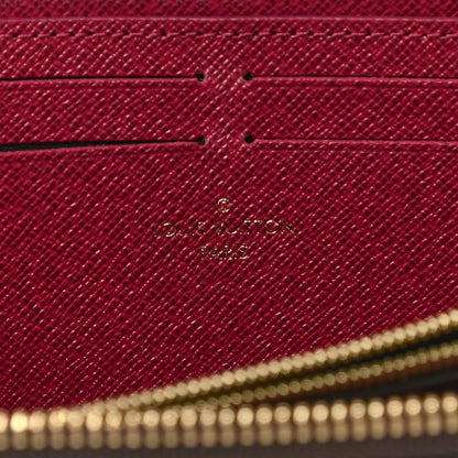 Louis Vuitton Monogram Clemence Wallet Fuchsia 6 of 6