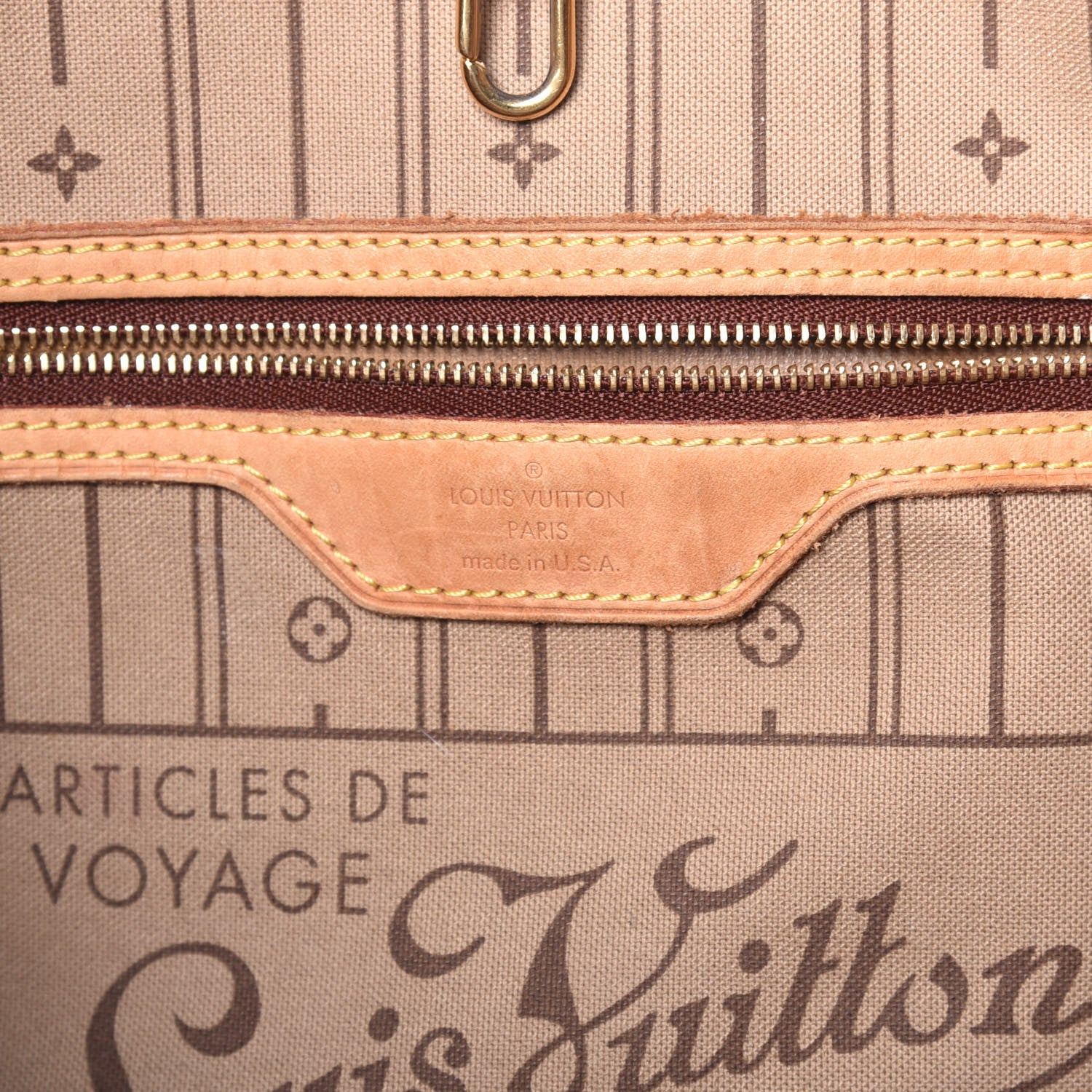 Louis Vuitton Monogram Neverfull MM 6 of 9