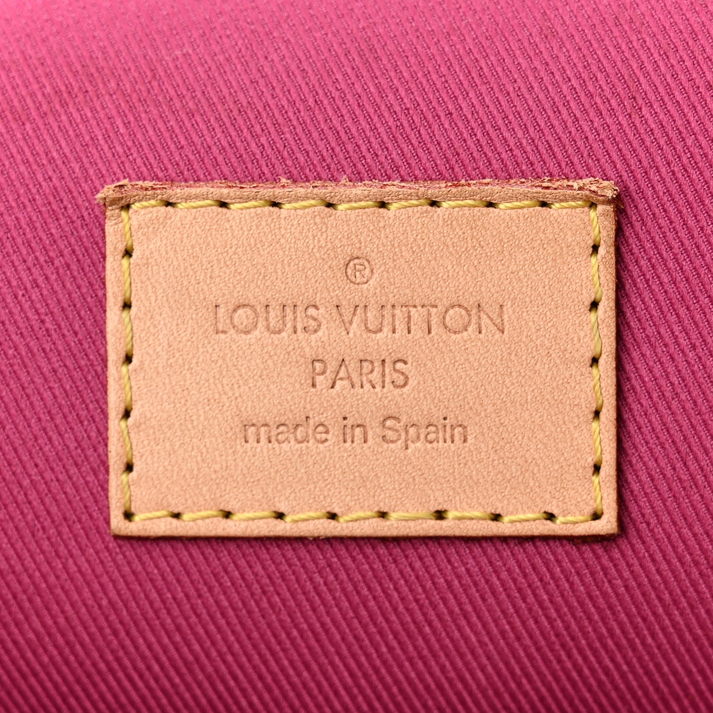 Monogram Cluny BB Bordeaux Fuchsia