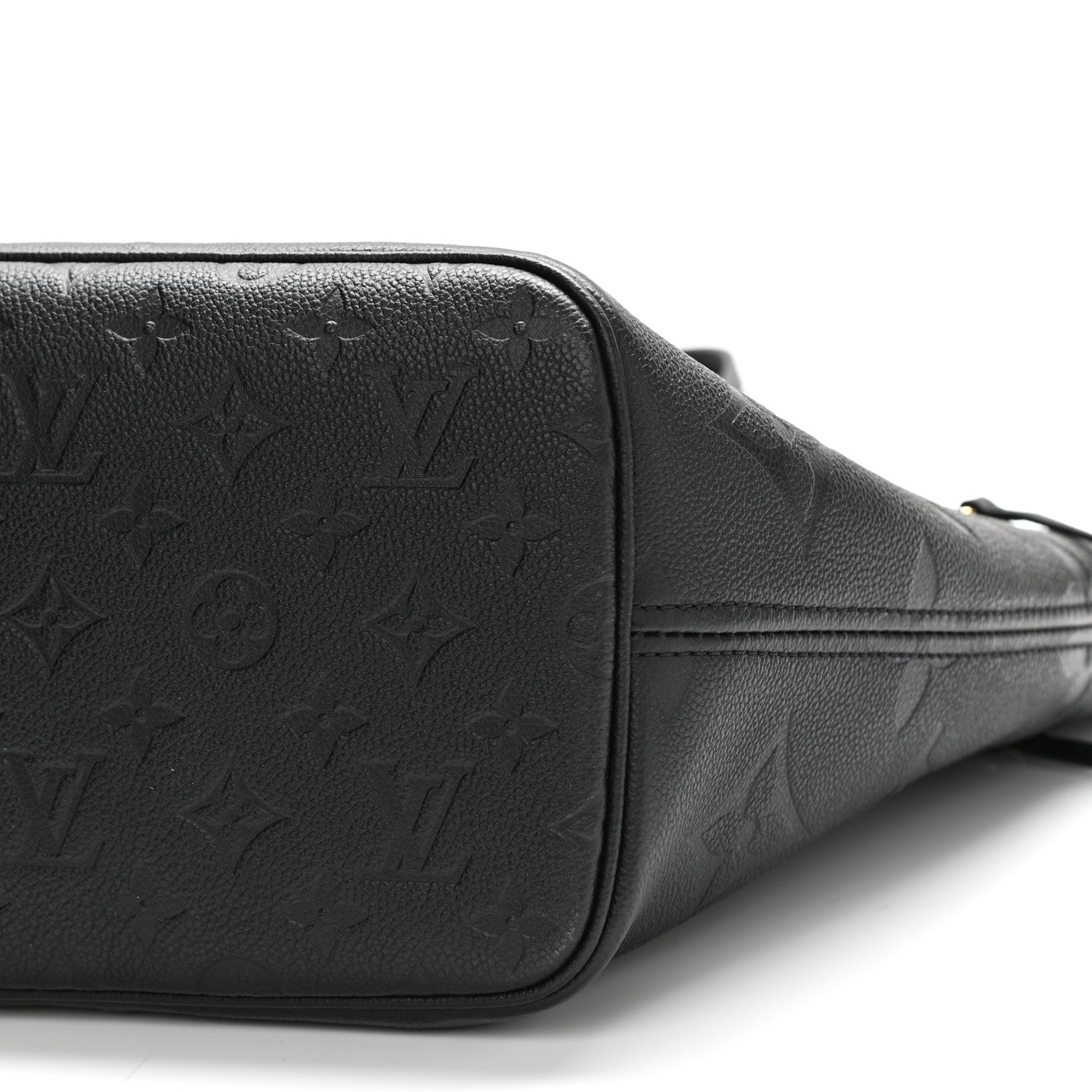 Louis Vuitton Empreinte Monogram Giant Neverfull MM Black 10 of 12