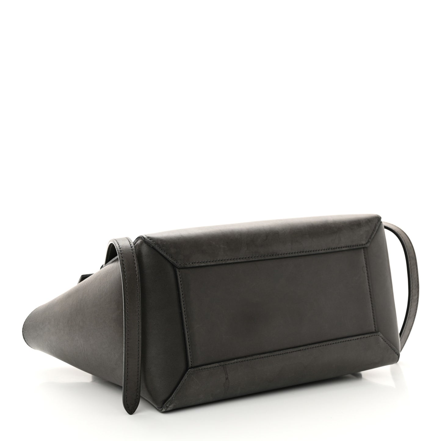 Smooth Calfskin Micro Belt Bag Grey