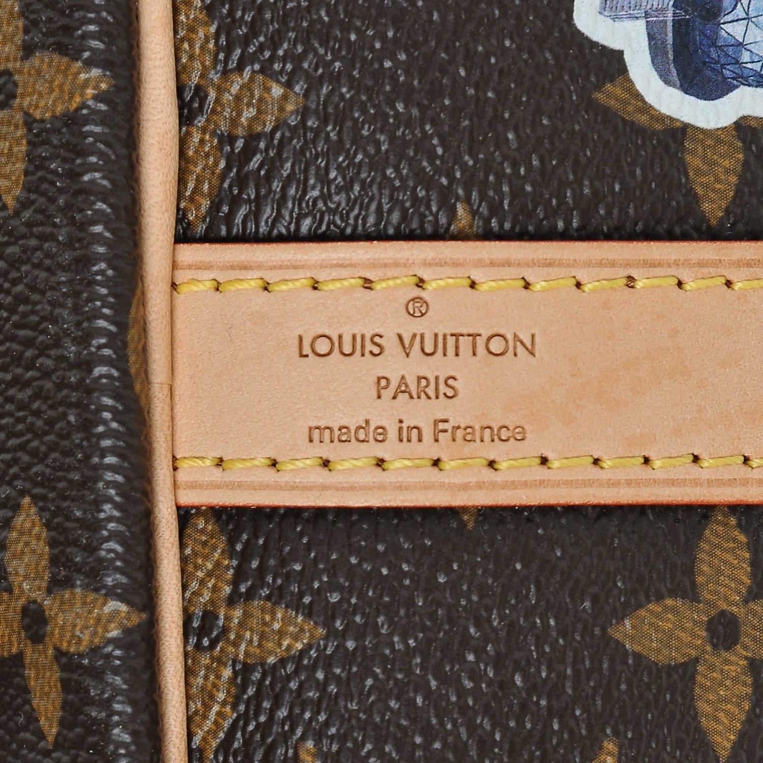 Louis Vuitton Monogram World Tour Speedy Bandouliere 30 5 of 7