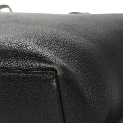 Louis Vuitton Calfskin Lockme Go Tote Black 10 of 10