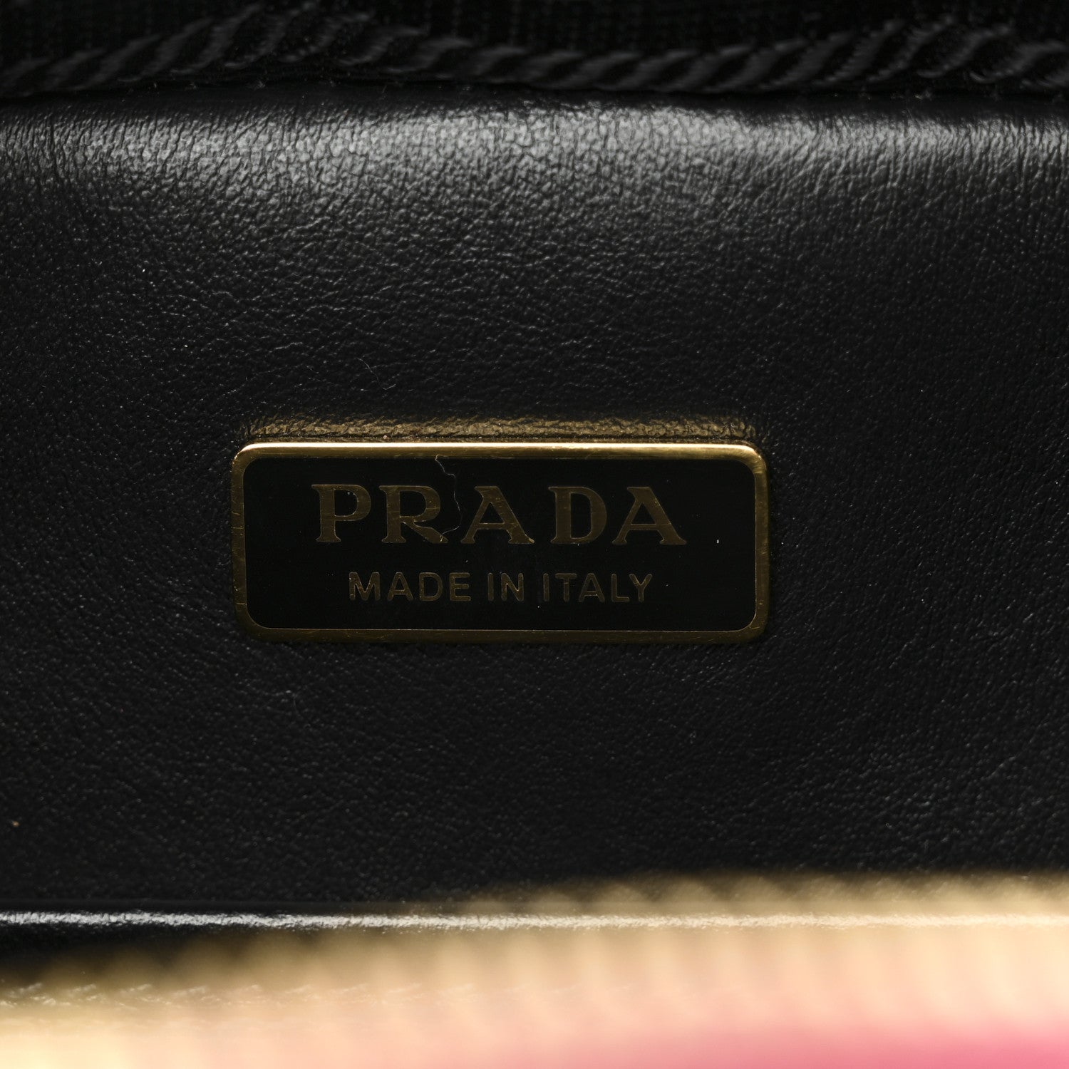 Prada Saffiano Lux Odette Crossbody Magenta 6 of 10
