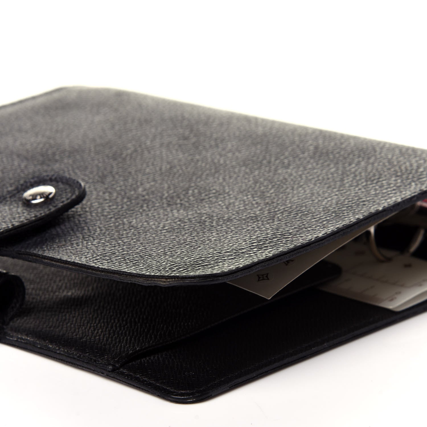 Louis Vuitton Damier Graphite Medium Ring Agenda Cover 8 of 9