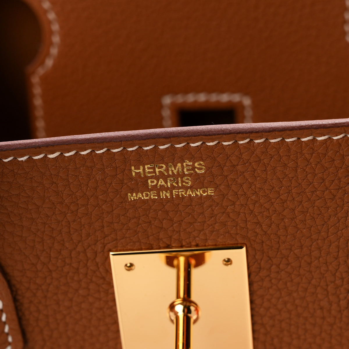 Hermes Togo Birkin 30 Gold 6 of 11