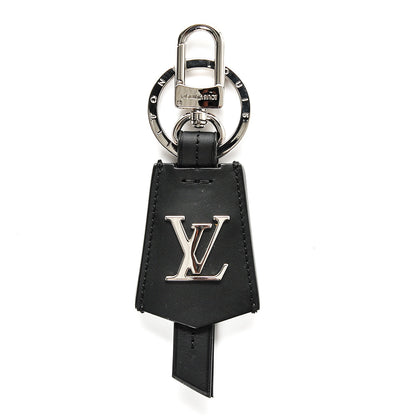 Louis Vuitton Leather Clochette Key Holder Black 1 of 5