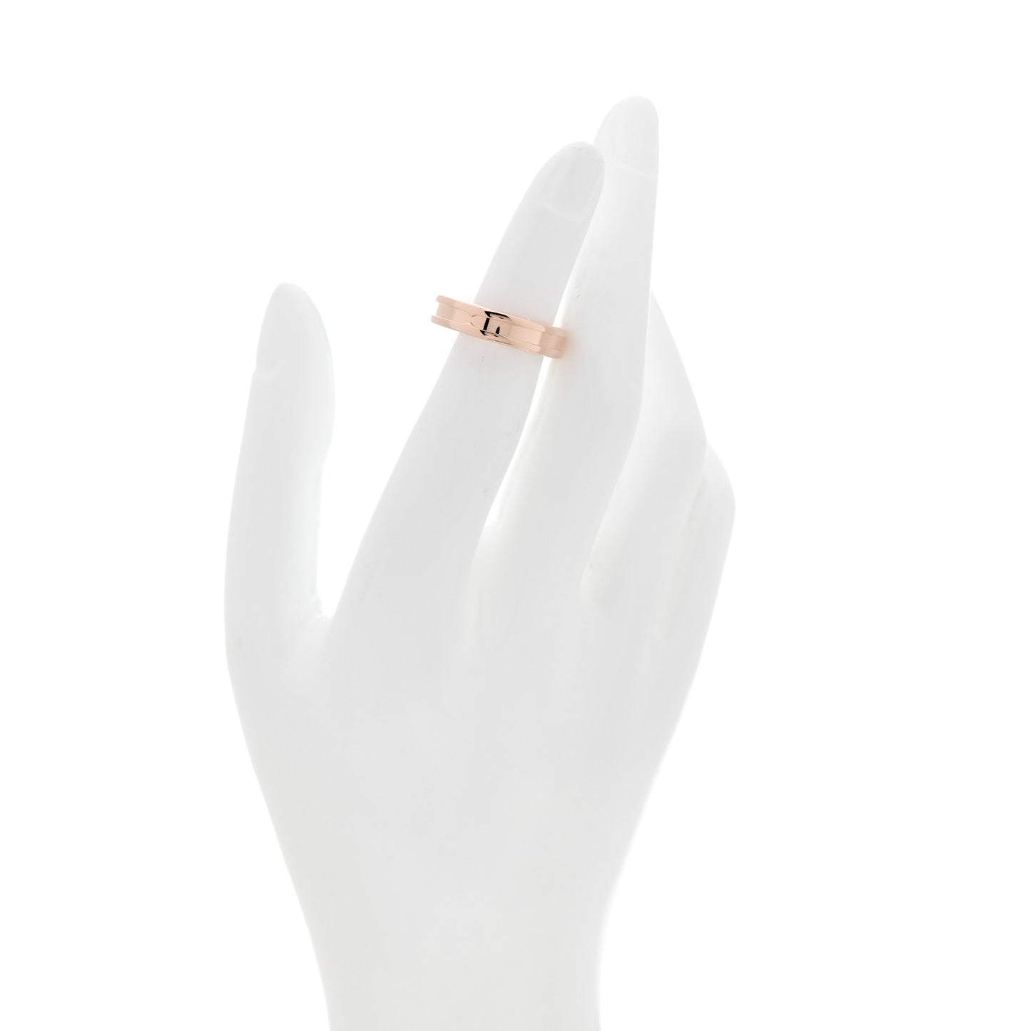 18K Rose Gold B.Zero1 One-Band Ring 52 6