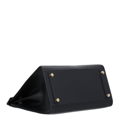Hermes Veau Monsieur Birkin Sellier 30 Black 4 of 10