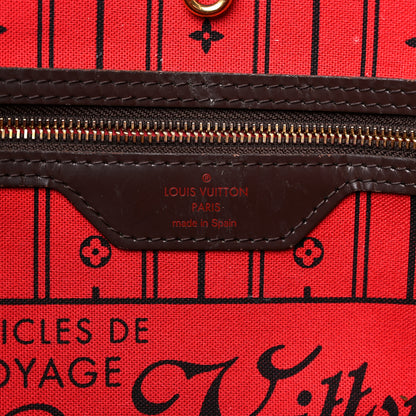 Louis Vuitton Damier Ebene Neverfull MM 6 of 19