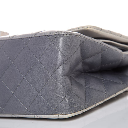 Chanel Lambskin 2.55 Reissue 225 Silver Degrade 9 of 9