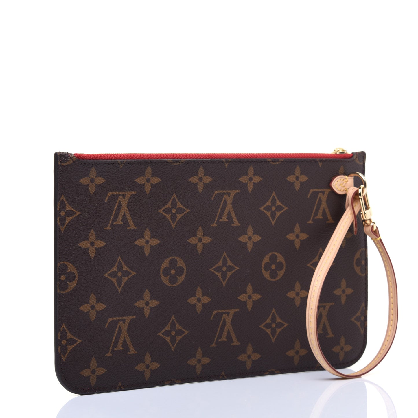 Monogram Neverfull MM GM Pochette Cherry