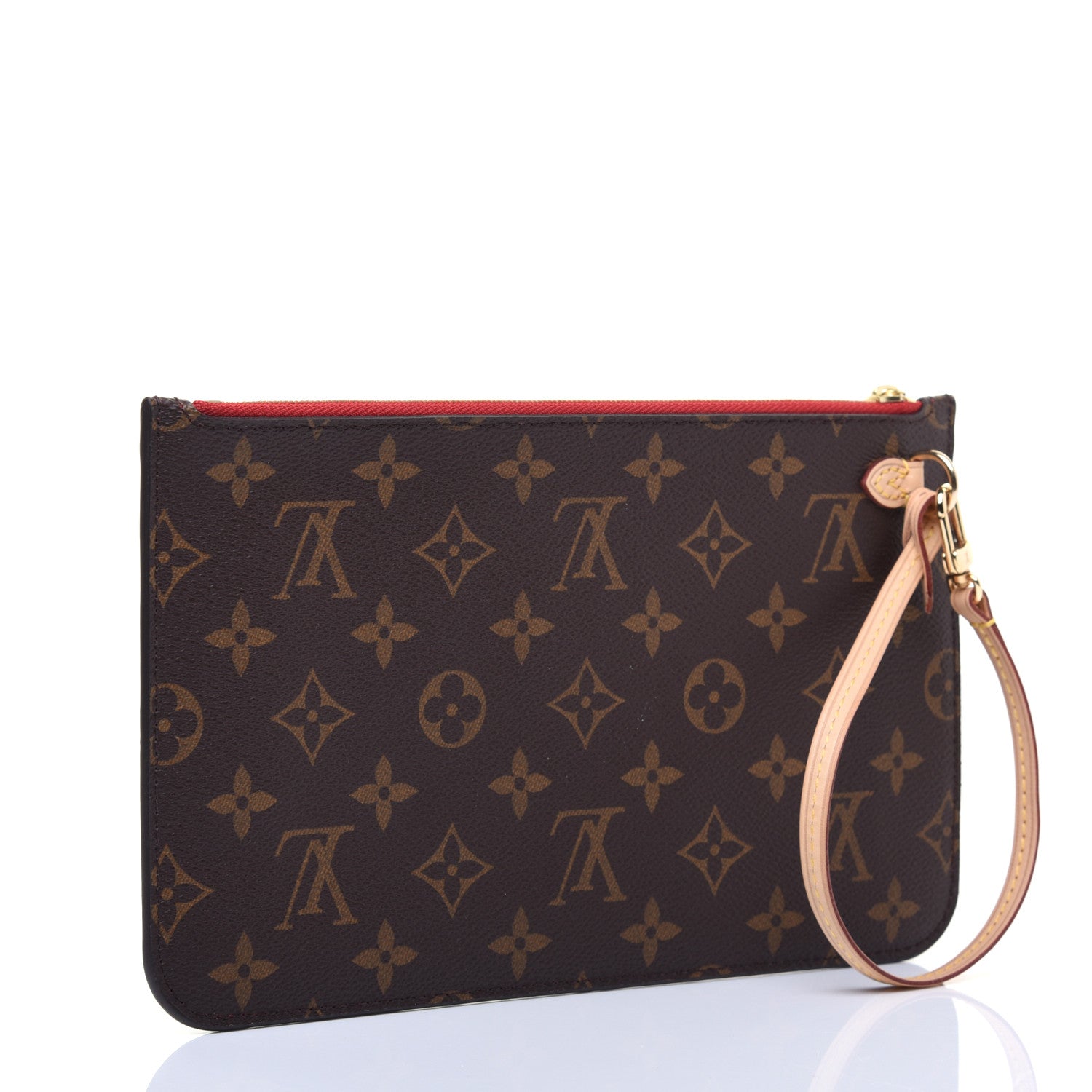Louis Vuitton Monogram Neverfull MM GM Pochette Cherry 3 of 15