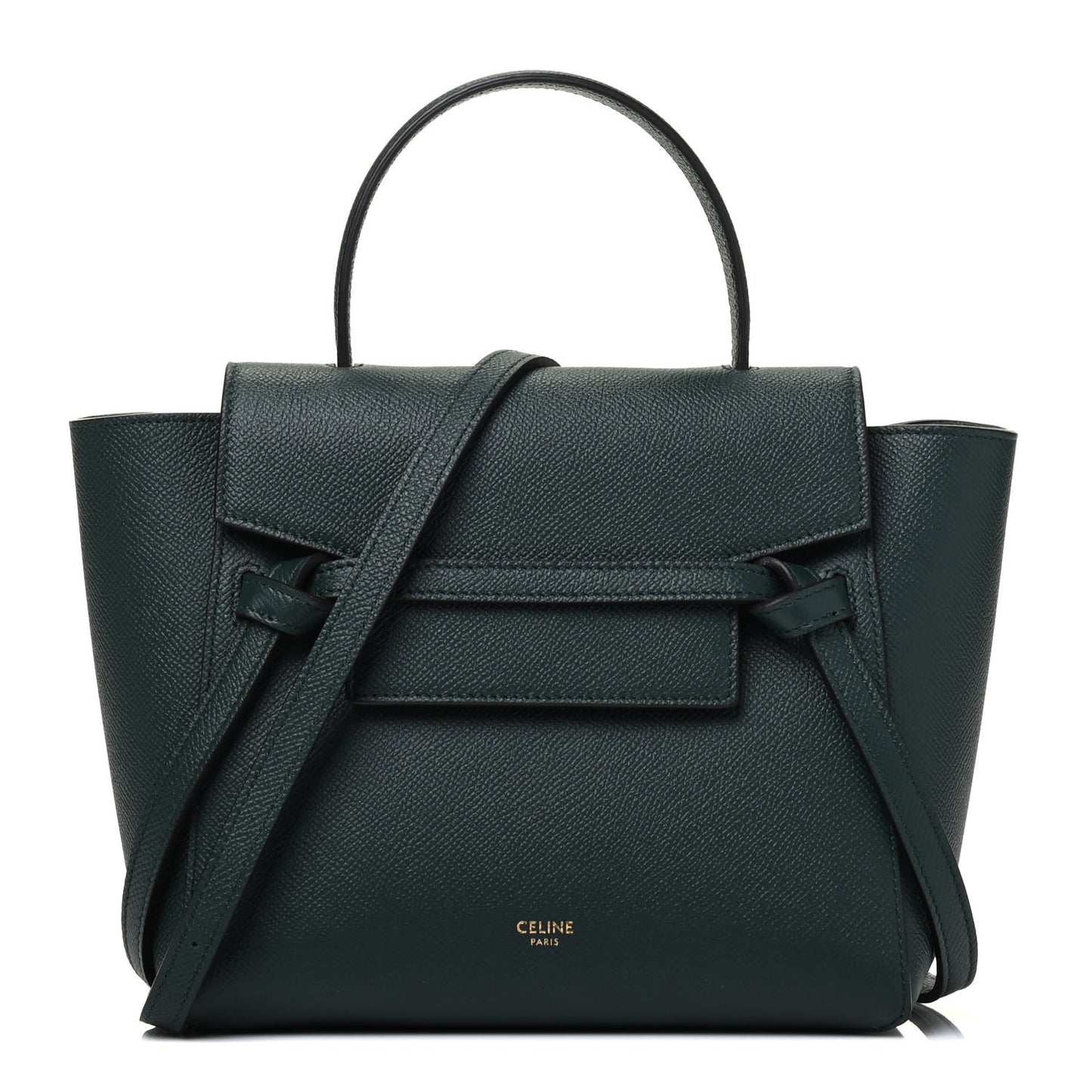 Grained Calfskin Nano Belt Bag Amazone