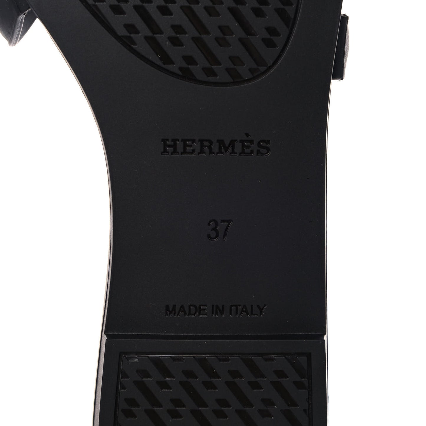 Rubber Aloha Sandals 37 Black