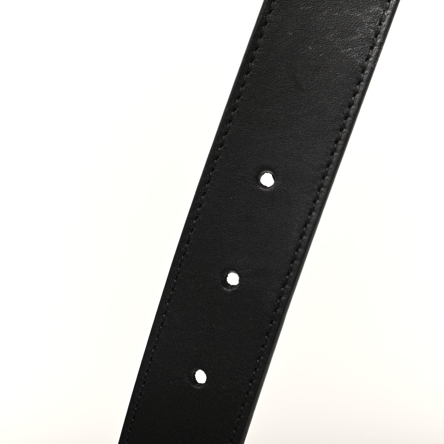 Gucci Calfskin Double G 30mm Belt 80 32 Black 4 of 6