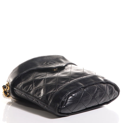 Chanel Lambskin Quilted Shoulder Bag Black 4 of 8