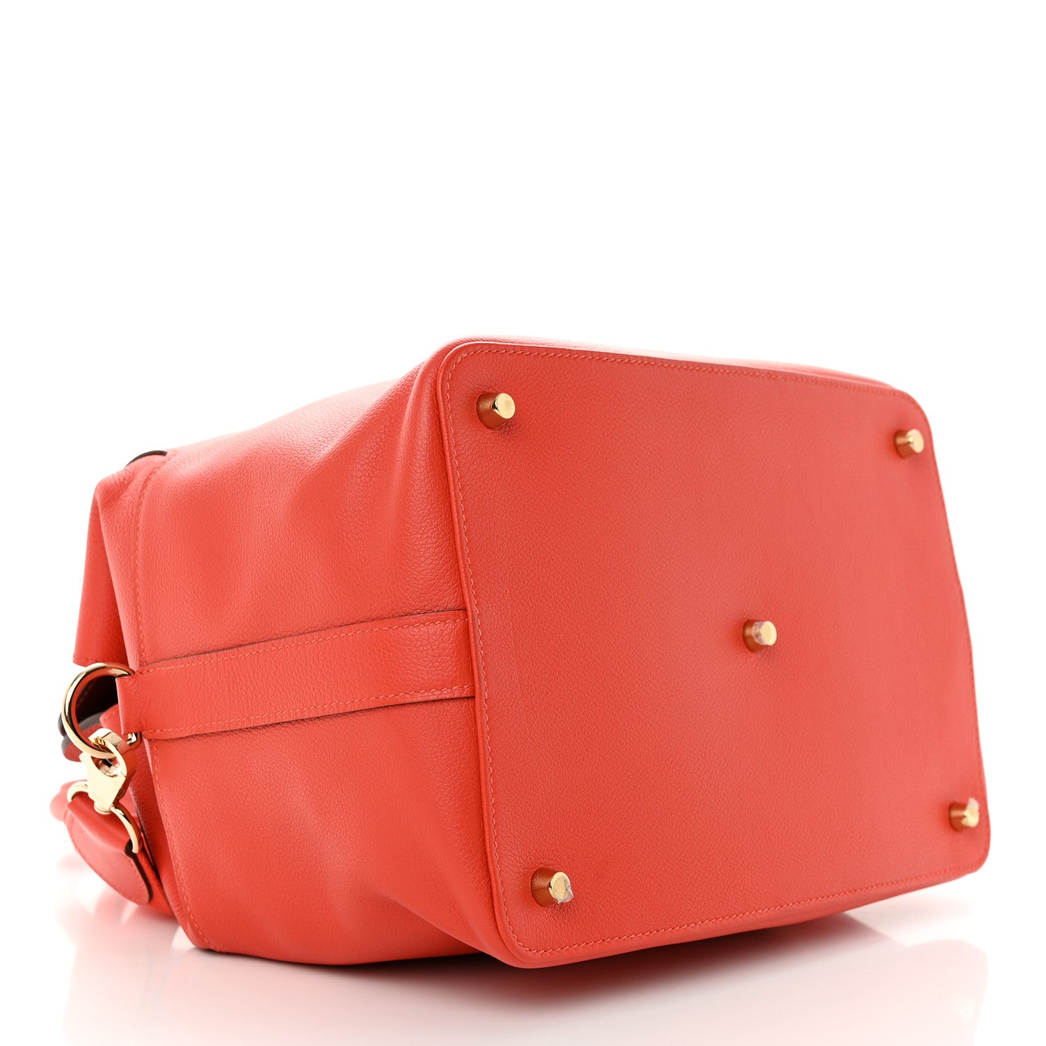 Hermes Evercolor Verso Toolbox 26 Capucine Rouge H 4 of 9