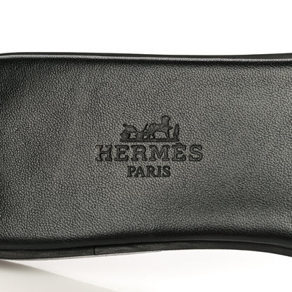 Hermes Epsom View Sandals 36 Argent 10 of 17