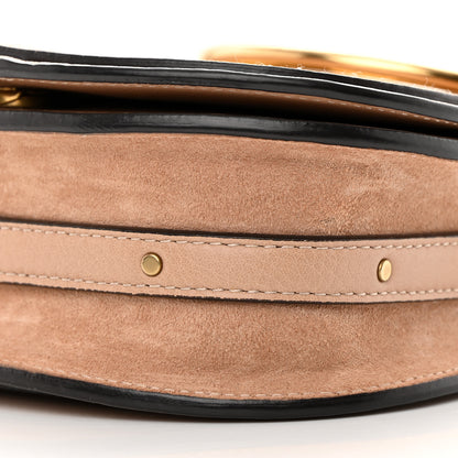 Chloe Calfskin Suede Small Nile Bracelet Bag Biscotti Beige 10 of 17