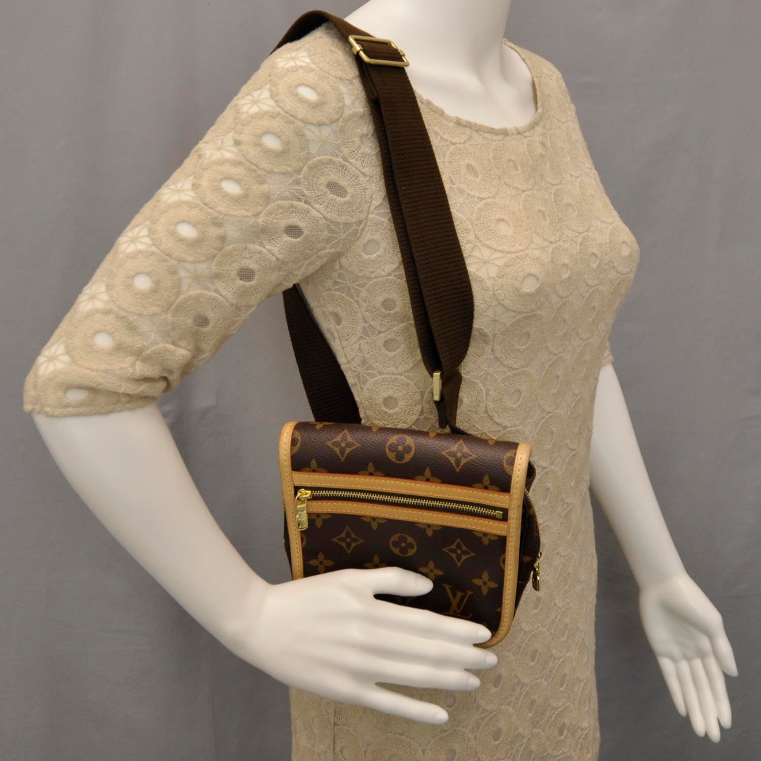 Louis Vuitton Monogram Bosphore Bum Bag 3 of 6