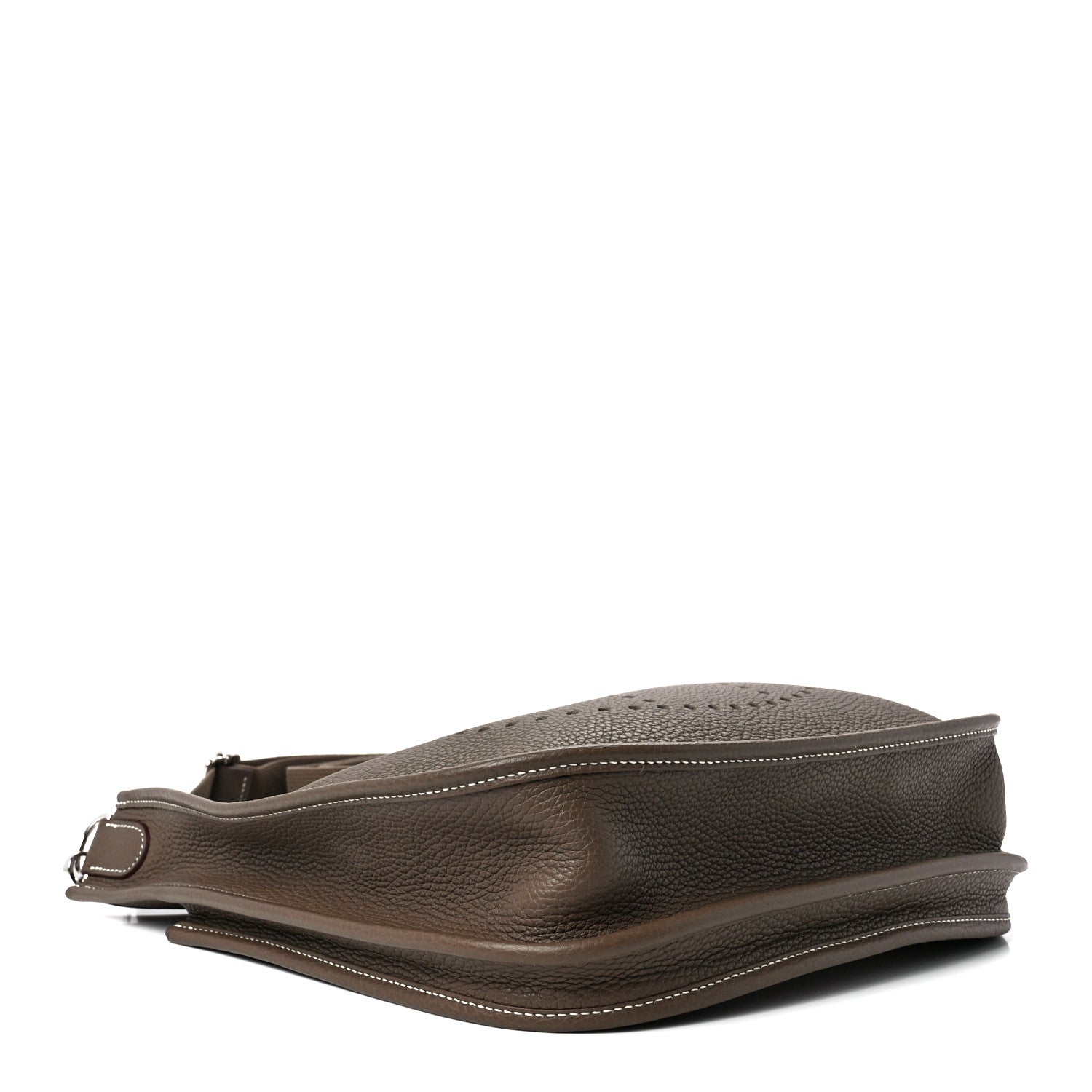 Hermes Taurillon Clemence Evelyne III GM Etoupe 4 of 11