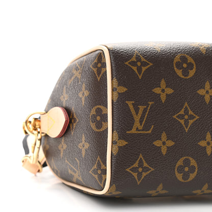 Louis Vuitton Monogram Speedy Bandouliere 20 Black 8 of 11