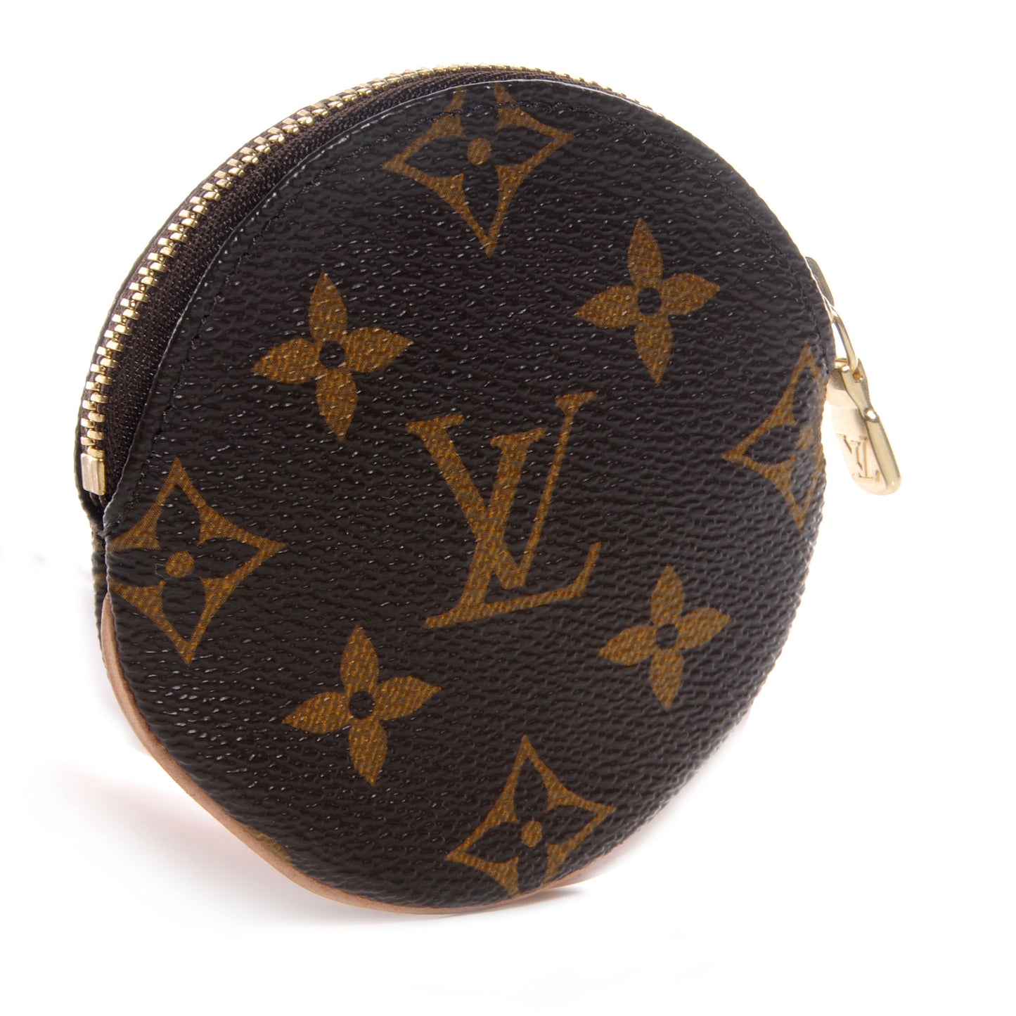 Monogram Round Coin Purse