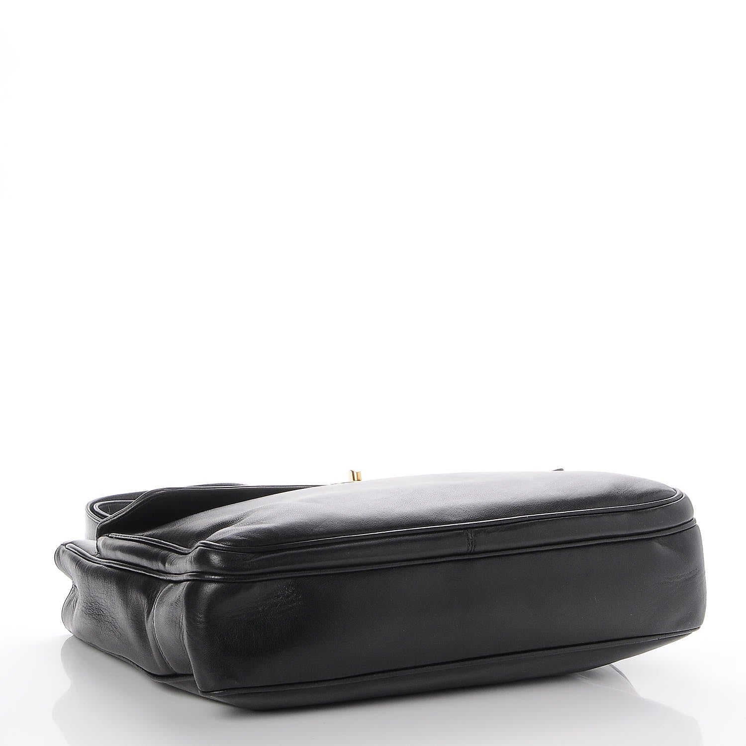 Chanel Lambskin Flap Shoulder Bag Black 4 of 10