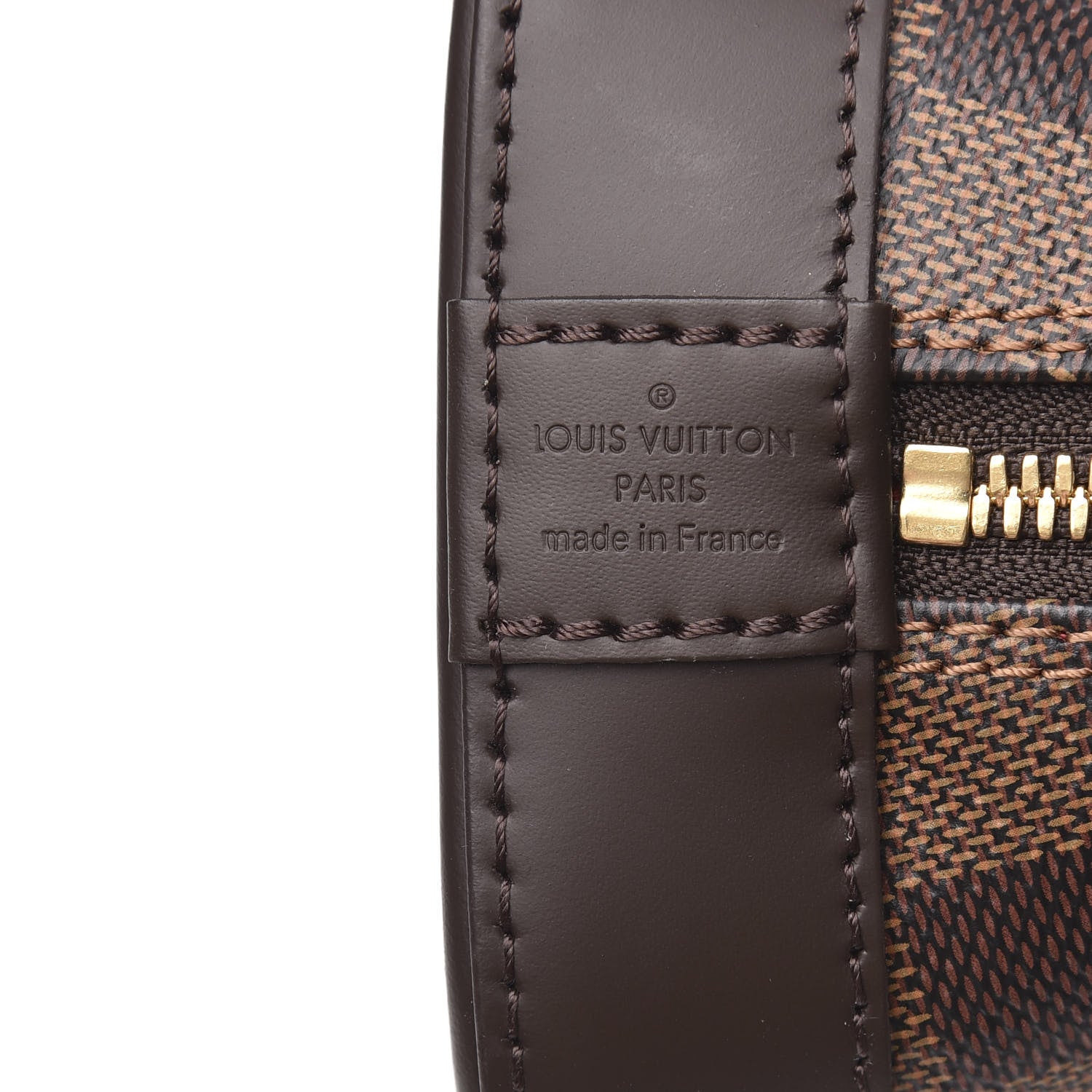 Louis Vuitton Damier Ebene Alma BB 8 of 8