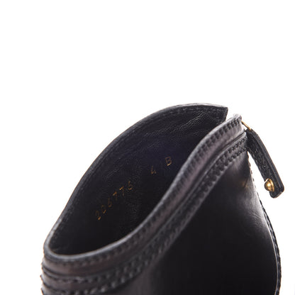 Gucci Calfskin Diane Ankle Zip Boot 4.5 Nero Black 9 of 12