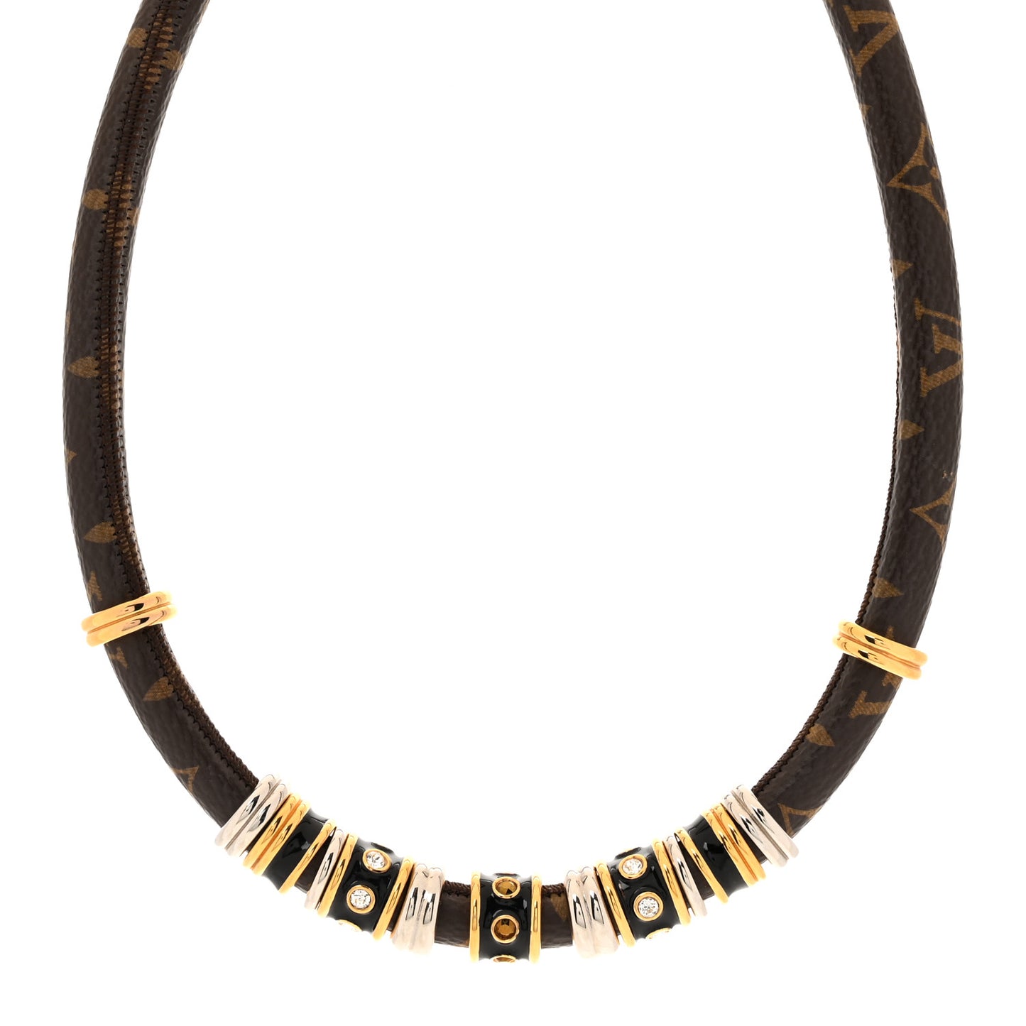 Monogram Collier Wild Strass Necklace
