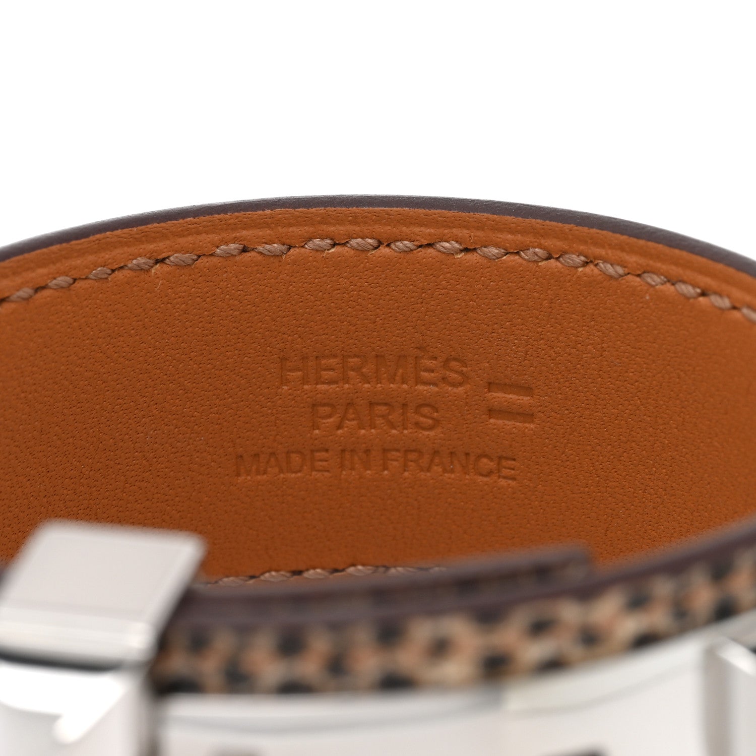 Hermes Lizard Collier de Chien CDC 24 Bracelet T1 Ombre 4 of 5