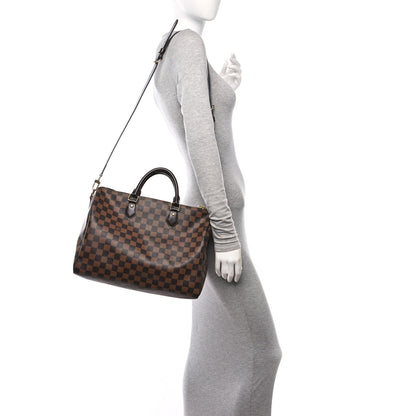 Louis Vuitton Damier Ebene Speedy Bandouliere 35 3 of 15