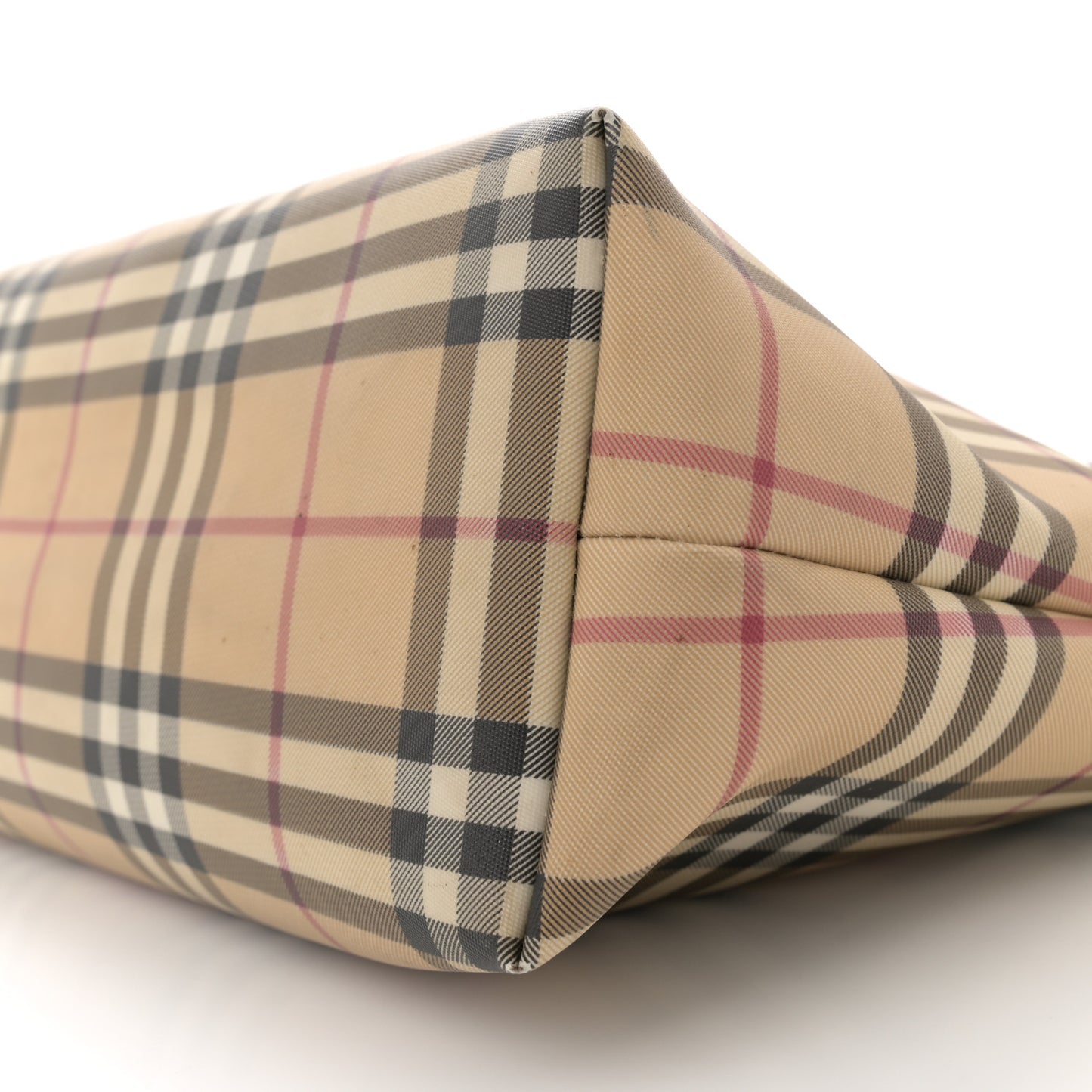 Vintage Check Tote Black