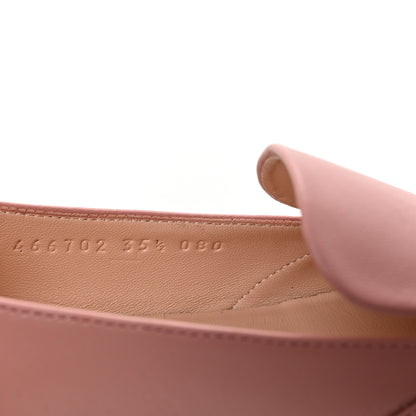 Gucci Calfskin Horsebit Loafers 35.5 Soft Pink 9 of 10