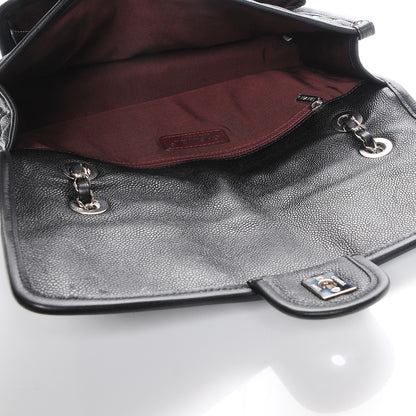 Chanel Caviar Quilted Medium French Riviera Flap Black 5 of 7