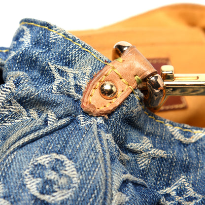 Louis Vuitton Monogram Denim Mini Pleaty Blue 17 of 20