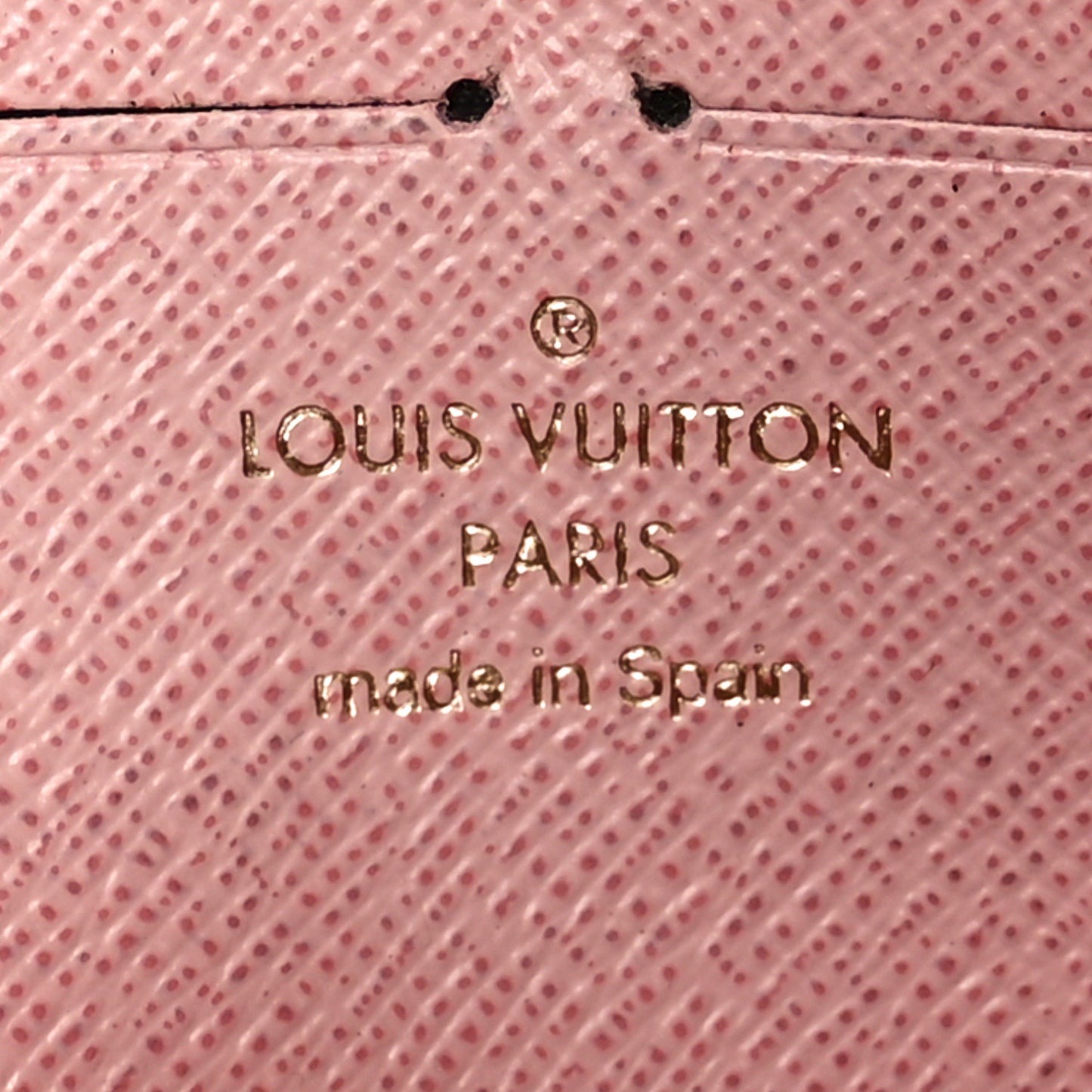 Monogram Jeanne Wallet Rose Ballerine