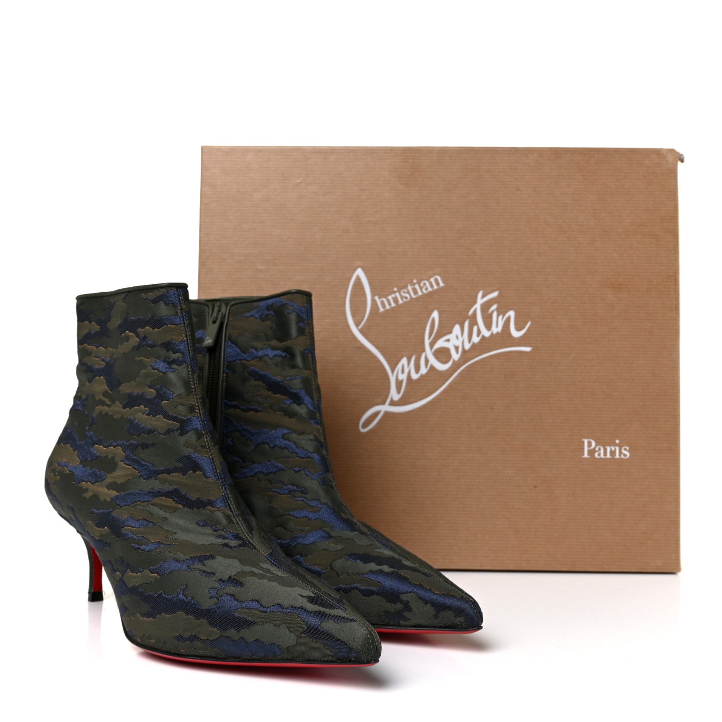 Jacquard Camoloubi So Kate Booty 55 Ankle Boots 37.5 Vosges