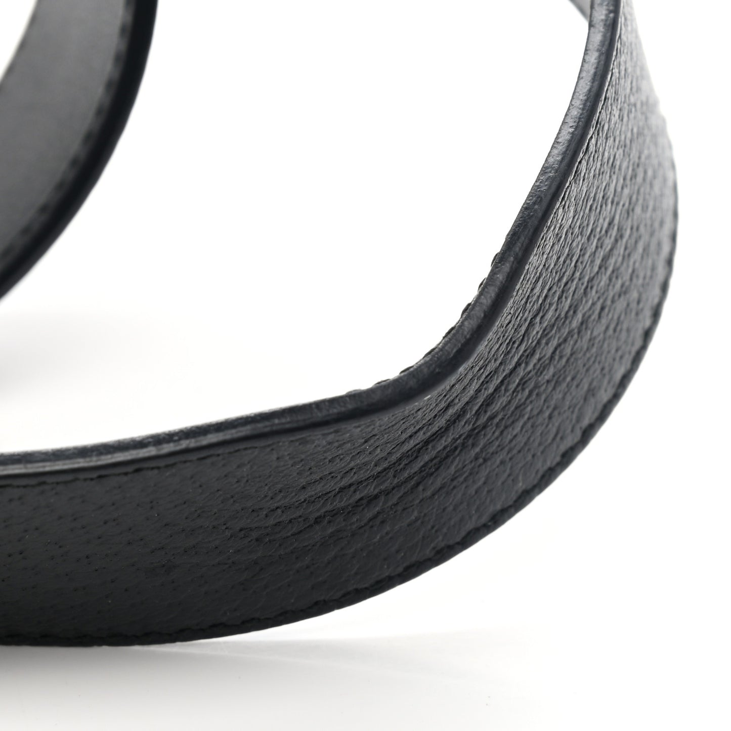Textured Calfskin Double G 40mm Belt 110 44 Black