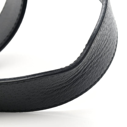 Gucci Textured Calfskin Double G 40mm Belt 110 44 Black 6 of 6