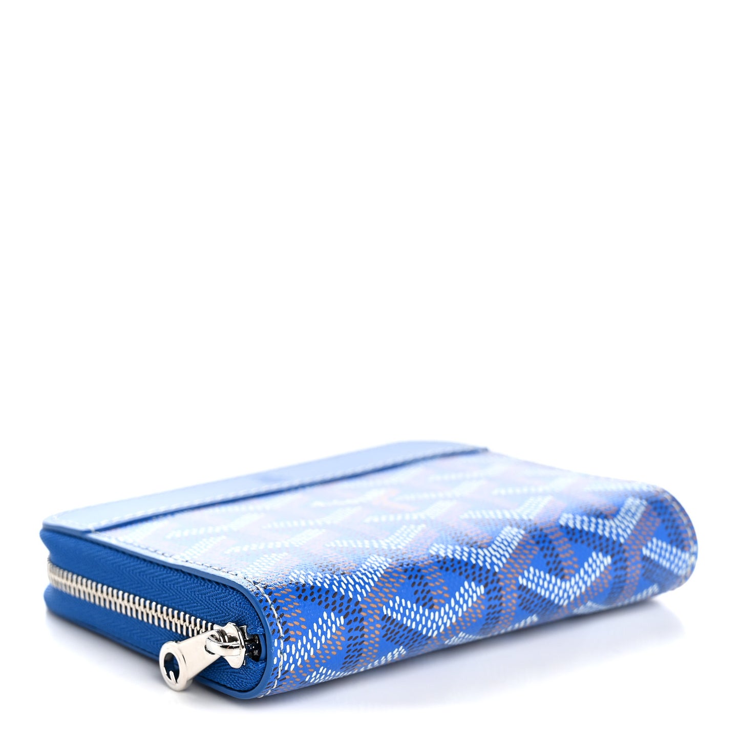Goyardine Matignon PM Wallet Blue